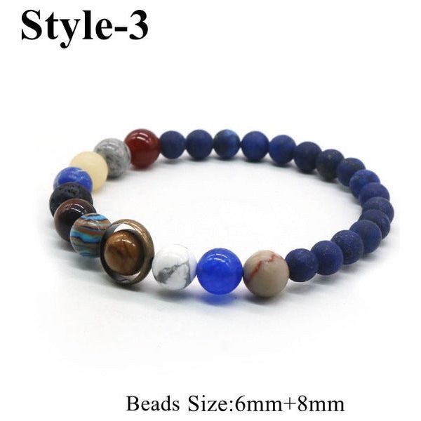 Universe Galaxy Galaxy Eight Planets Bracelet - Jointcorp