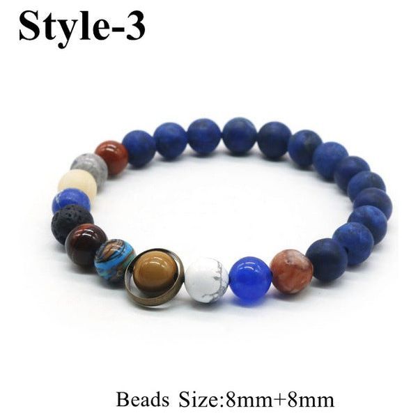 Universe Galaxy Galaxy Eight Planets Bracelet - Jointcorp