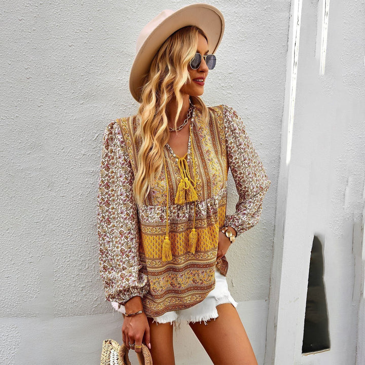 Bohemian Temperament Shirt Spring And Autumn New