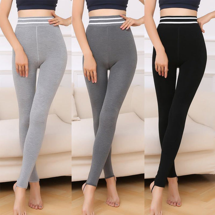 Autumn And Winter Thickened Plus Velvet Yoga Pants Leggings Ecological Cotton Leggings - Jointcorp