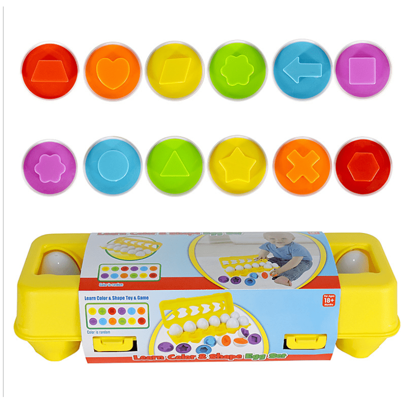 Children's educational toy bag assembly on clever egg twisted egg toy