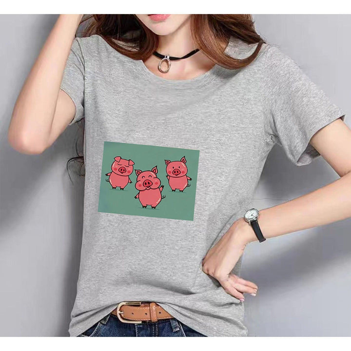 Fashionable Loose Printed Top For Women - Jointcorp