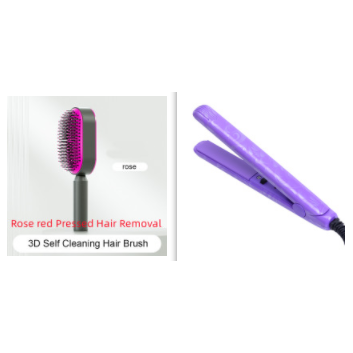 Self Cleaning Hair Brush For Women One-key Cleaning Hair Loss Airbag Massage Scalp Comb Anti-Static Hairbrush