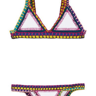 Hand-woven beach Bikini