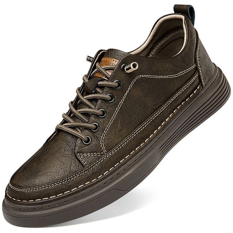Summer New Breathable Soft Bottom Lightweight Sneakers Men's Retro Hole Casual Sneakers - Jointcorp