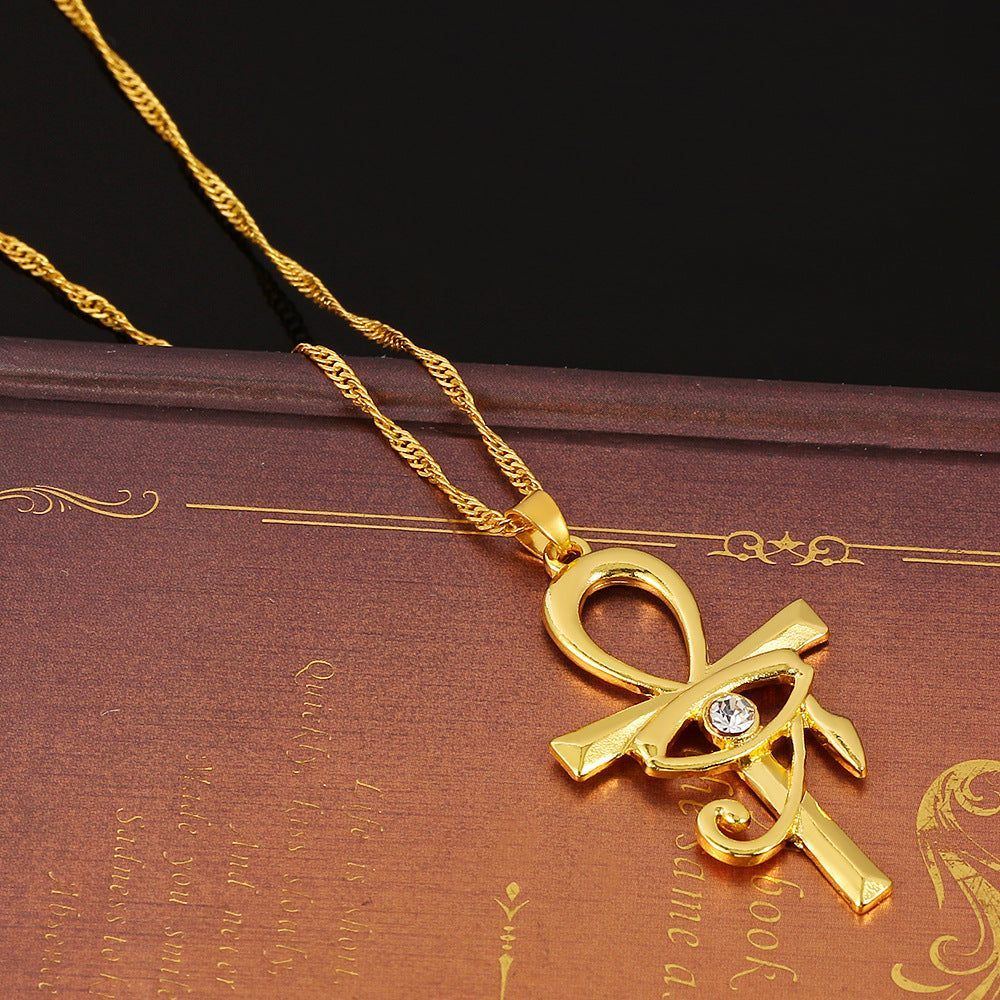 New Cross Creative Zircon Necklace - Jointcorp
