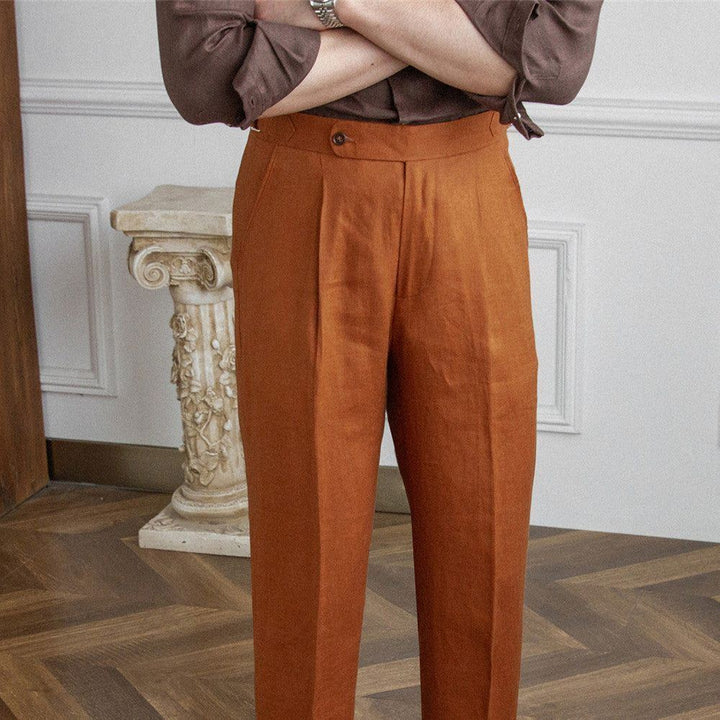 Men's Fashionable Linen Casual Pants - Jointcorp