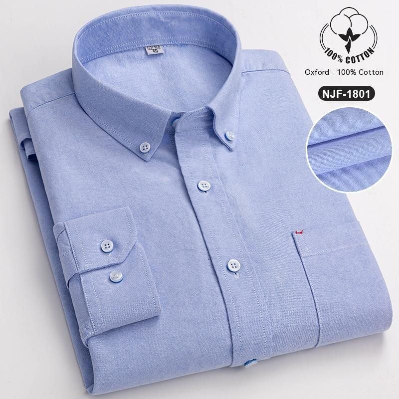 Casual Oxford Men's Full Cotton Shirt - Jointcorp