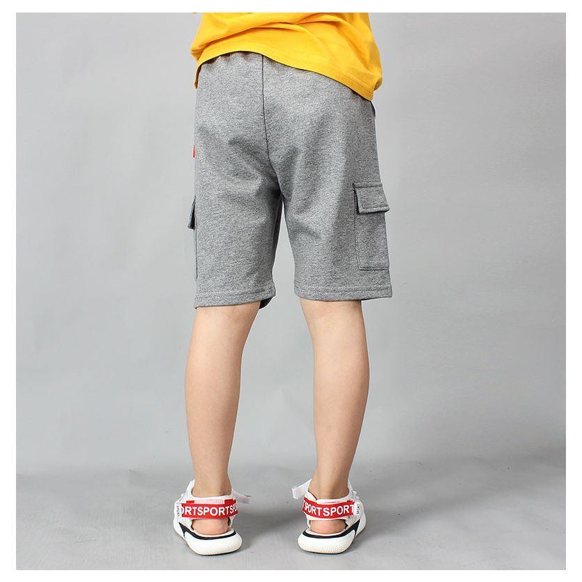 Summer New Boys' Cotton Casual Overalls Shorts