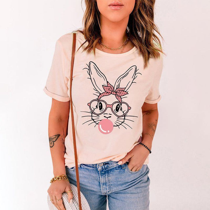 Fashion Loose Printed Short Sleeve - Jointcorp