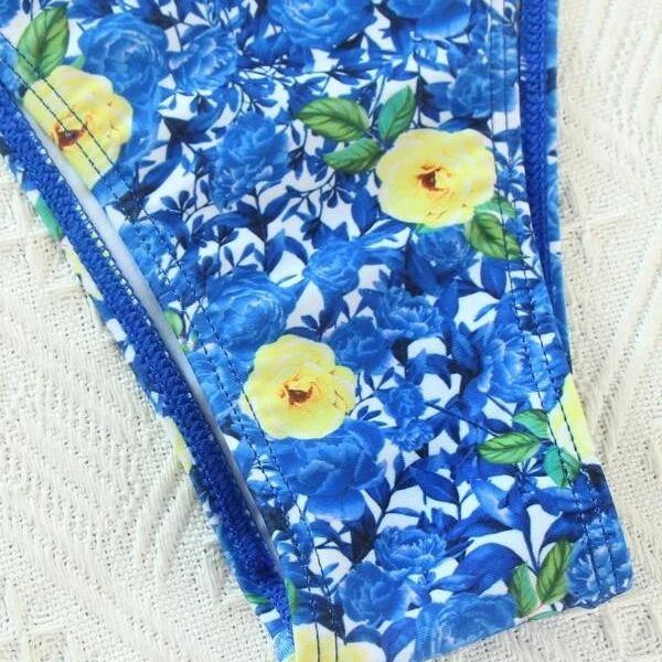 Ladies Fashion European And American Back Bikini Swimsuit