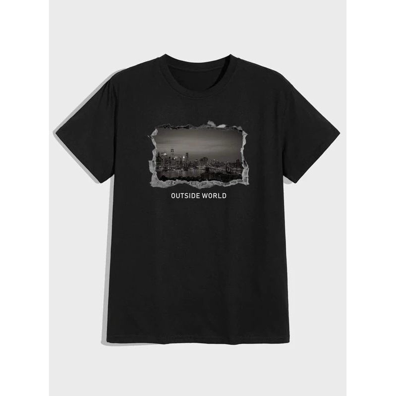 Fashion Short-sleeved Tops For Men And Women