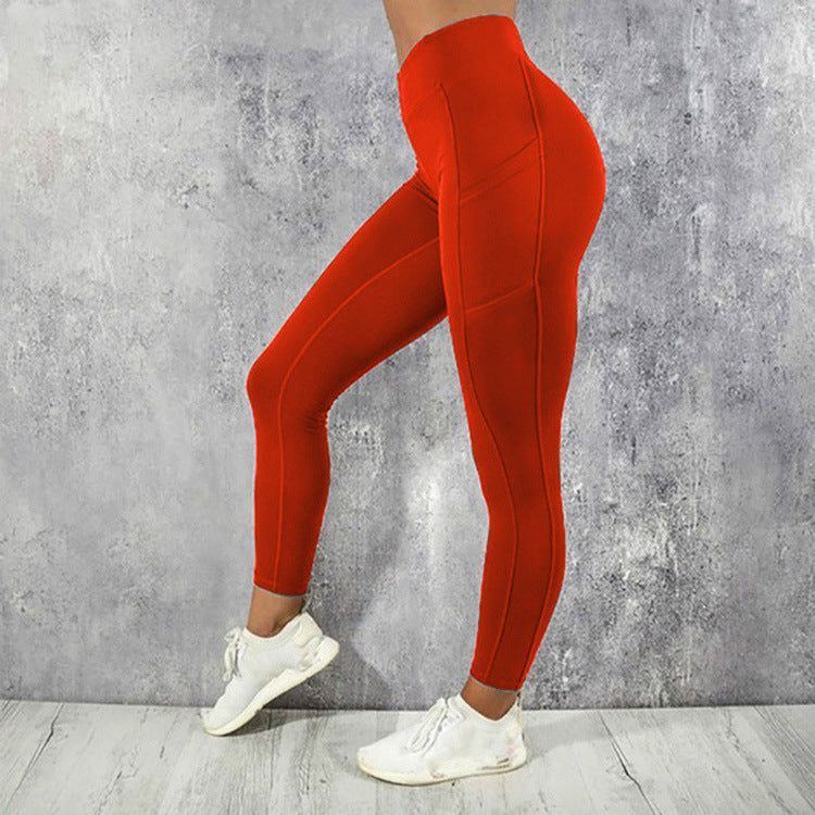 Sports Yoga Pants, Hips And Waist, Sports High Waist Leggings - Jointcorp
