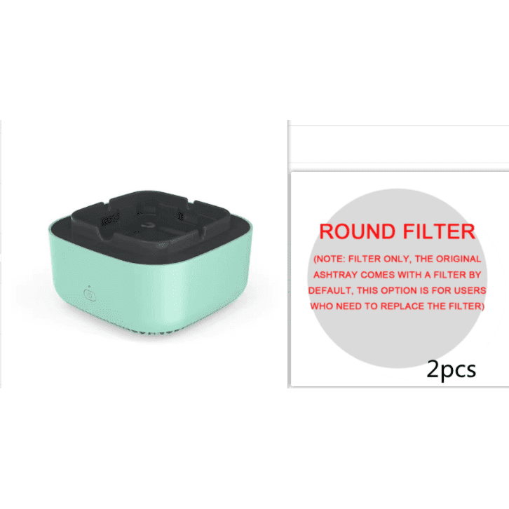 Smoke Removal Air Purification Ashtray Automatic Purifier Ashtray Portable