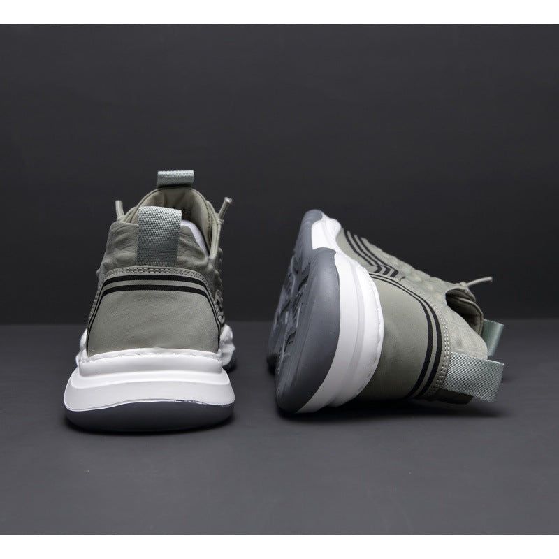 Fashion Summer Ice Silk Casual Men's Shoes