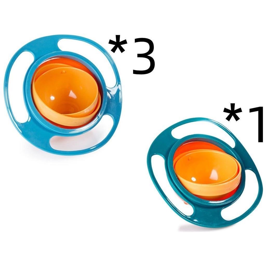360 Rotate Universal Spill-proof Bowl Dishes