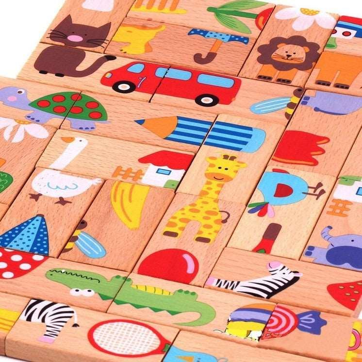 28 animal dominoes Elm dominoes