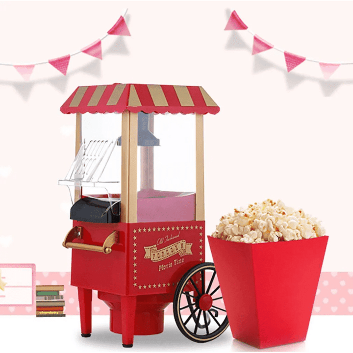 Classic Car Popcorn Machine Mini Small Popcorn Machine Blow-type Popcorn Machine