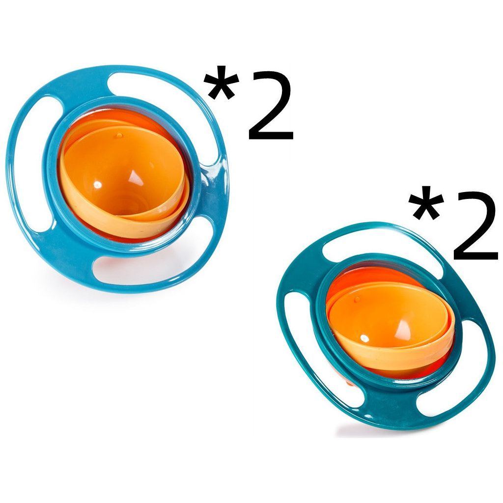 360 Rotate Universal Spill-proof Bowl Dishes