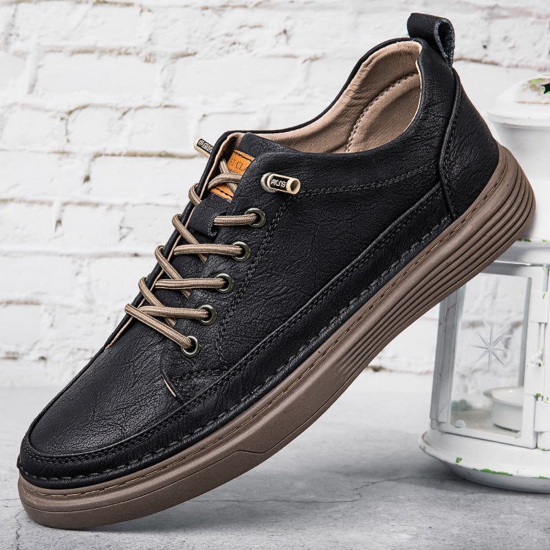 Summer New Breathable Soft Bottom Lightweight Sneakers Men's Retro Hole Casual Sneakers - Jointcorp