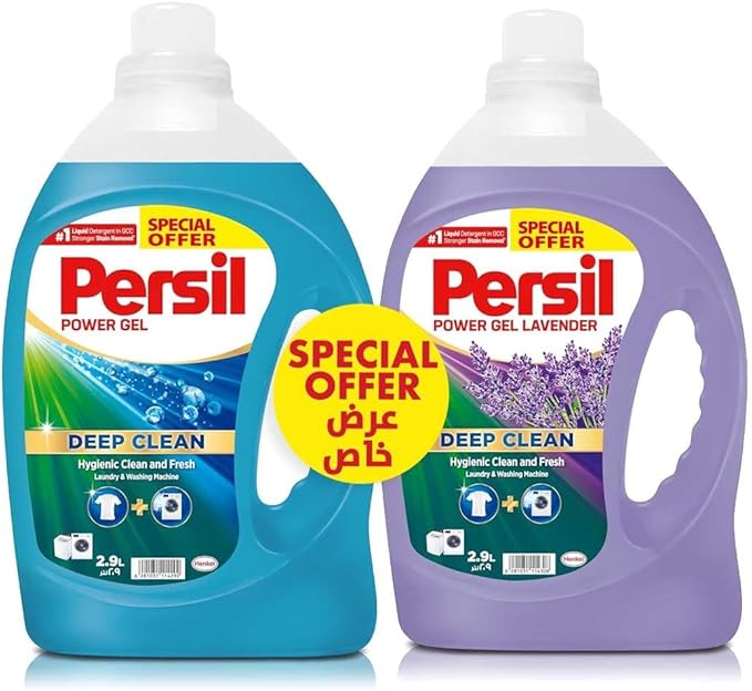 Persil Gel Lavender 2.9L + Lf Green 2.9L