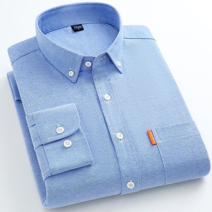 Men's Shirt Long Sleeve Pure Cotton Coat - Jointcorp