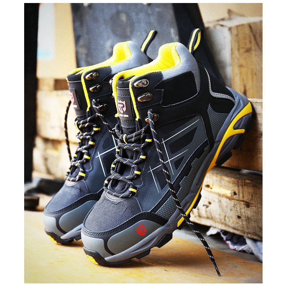 Anti-smashing and anti-piercing old labor insurance shoes in summer
