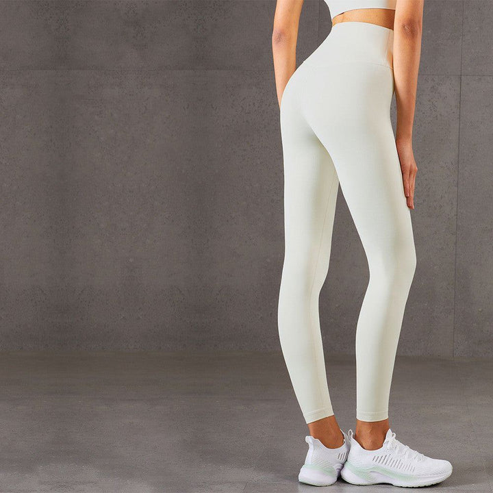 Gym Leggings Large Pocket Fitness Yoga Pants One Piece Peach Hip Running Clothing - Jointcorp