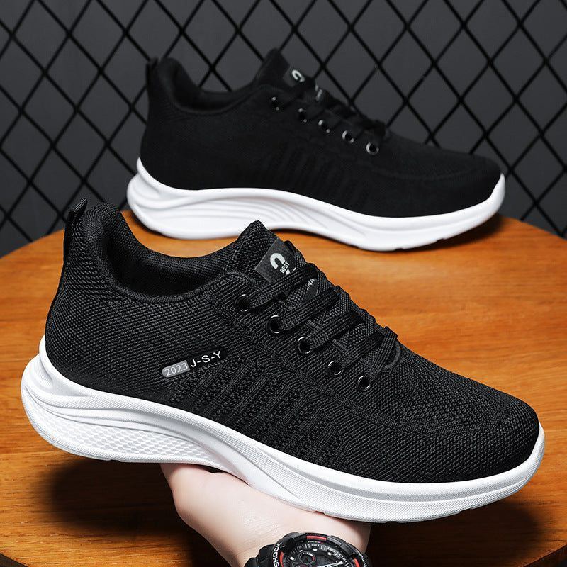 Summer New Fly Woven Mesh Breathable Shoes Comfortable Casual - Jointcorp