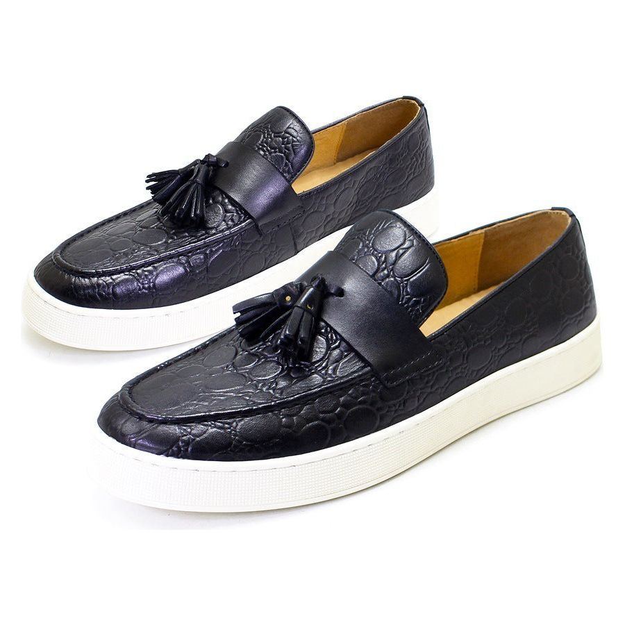 Men's Flat Casual Leather Shoes - Jointcorp