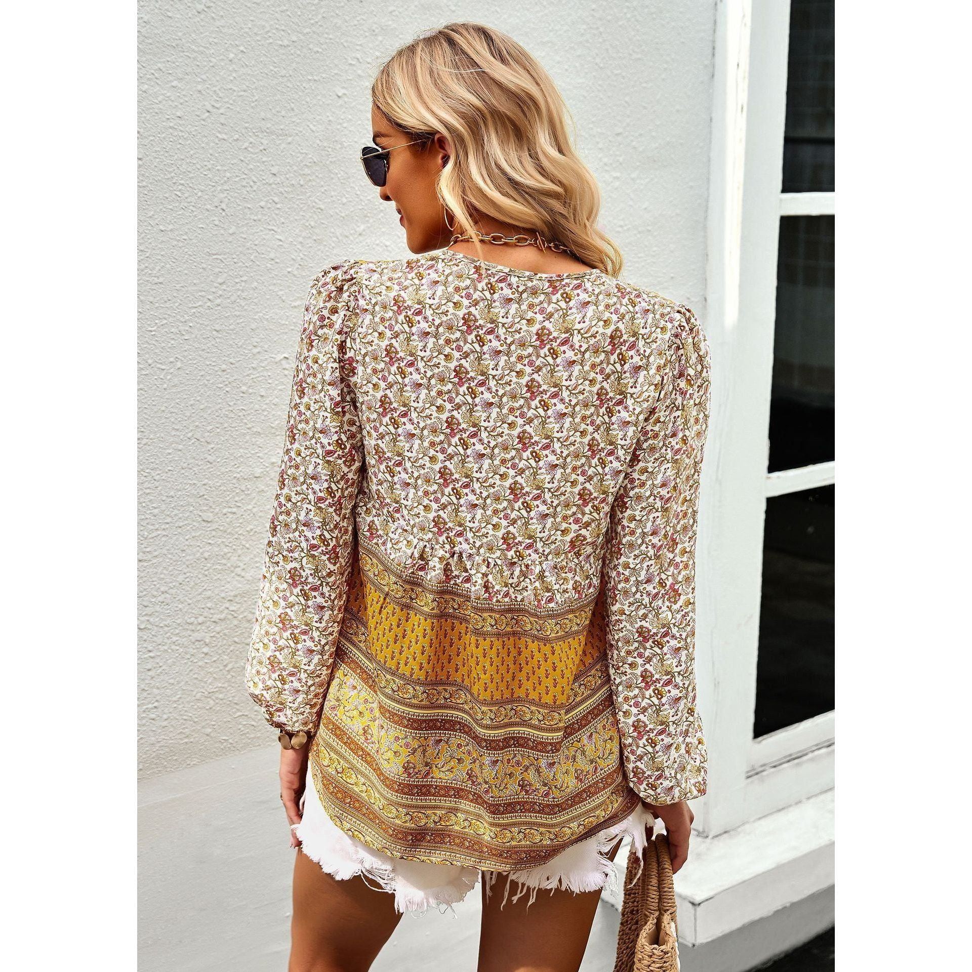 Bohemian Temperament Shirt Spring And Autumn New