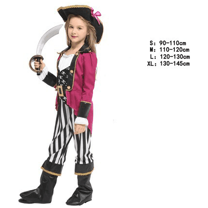 Halloween children's pirate costume
