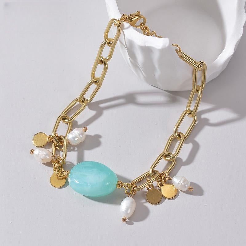 Multi-layer Twin Beaded Round Bracelet - Jointcorp