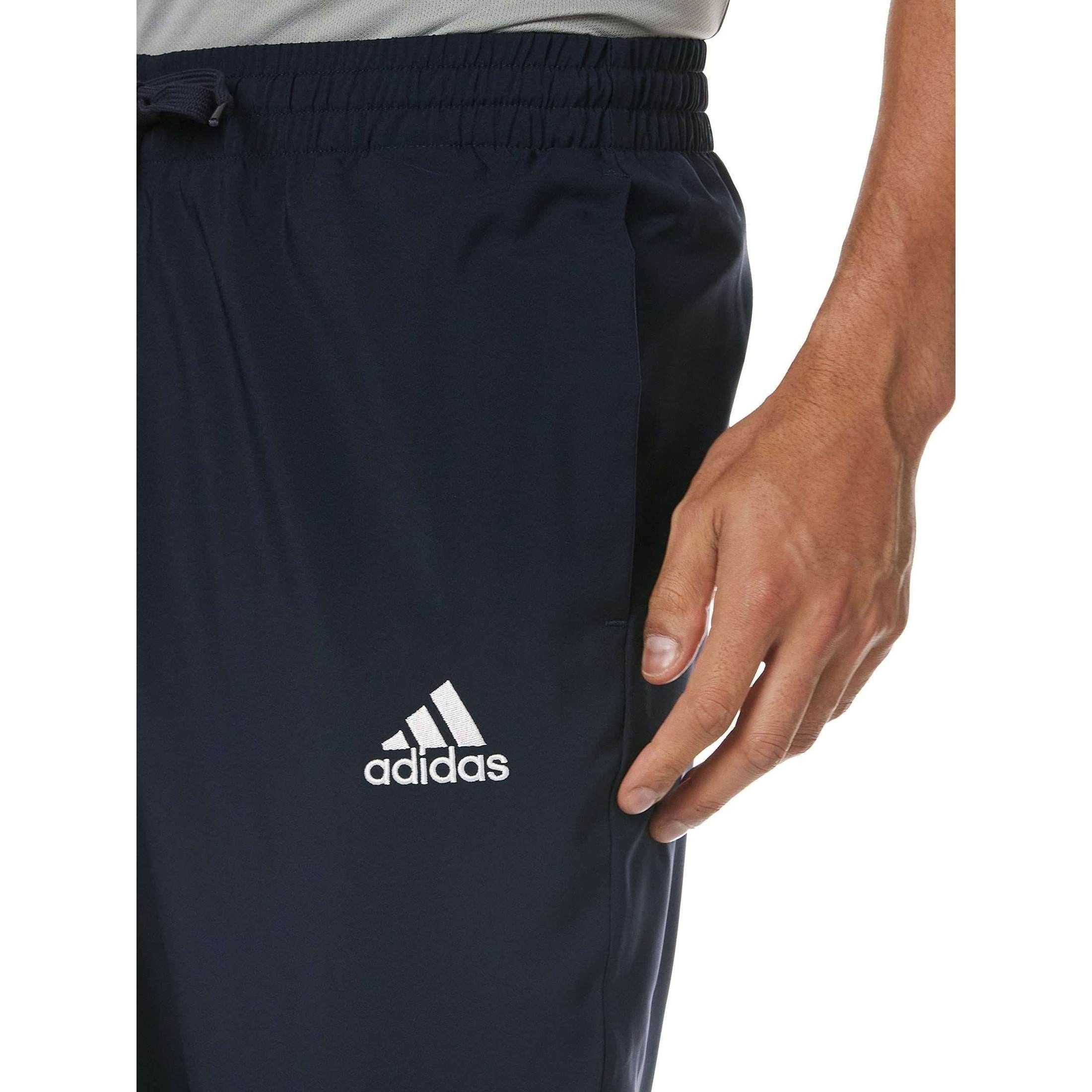 adidas Men's AEROREADY Essentials Stanford Tapered Cuff Embroidered Small Logo Tracksuit Bottoms PANTS