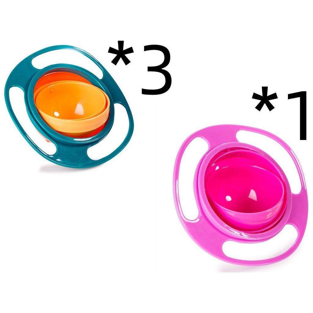 360 Rotate Universal Spill-proof Bowl Dishes
