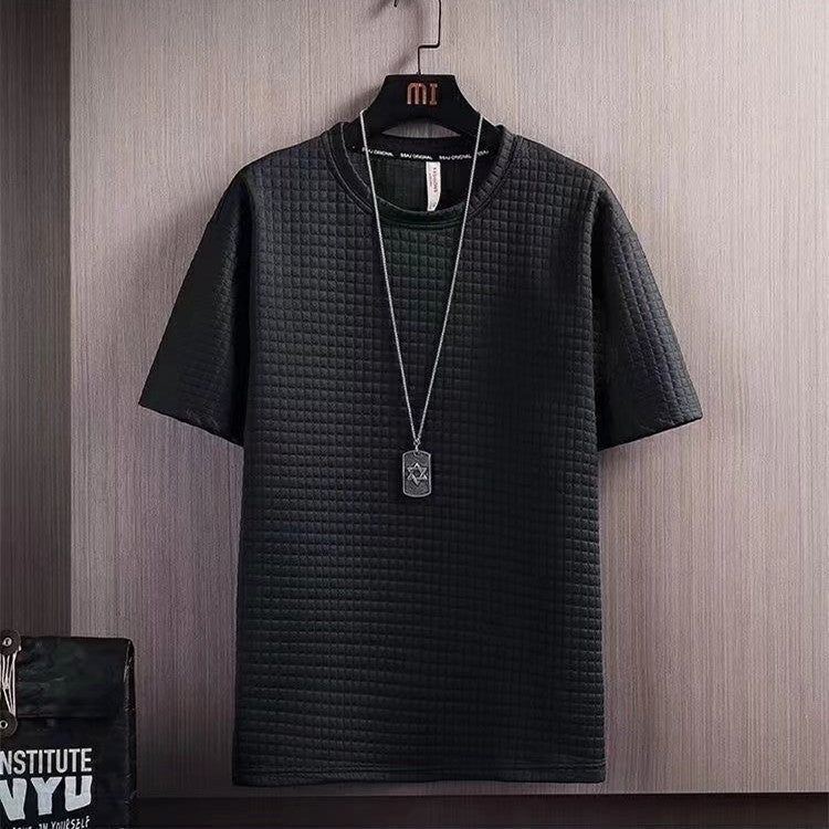Summer Half Sleeves T-shirt Shorts New Two-piece Suit Casual Simple Men's Clothing - Jointcorp