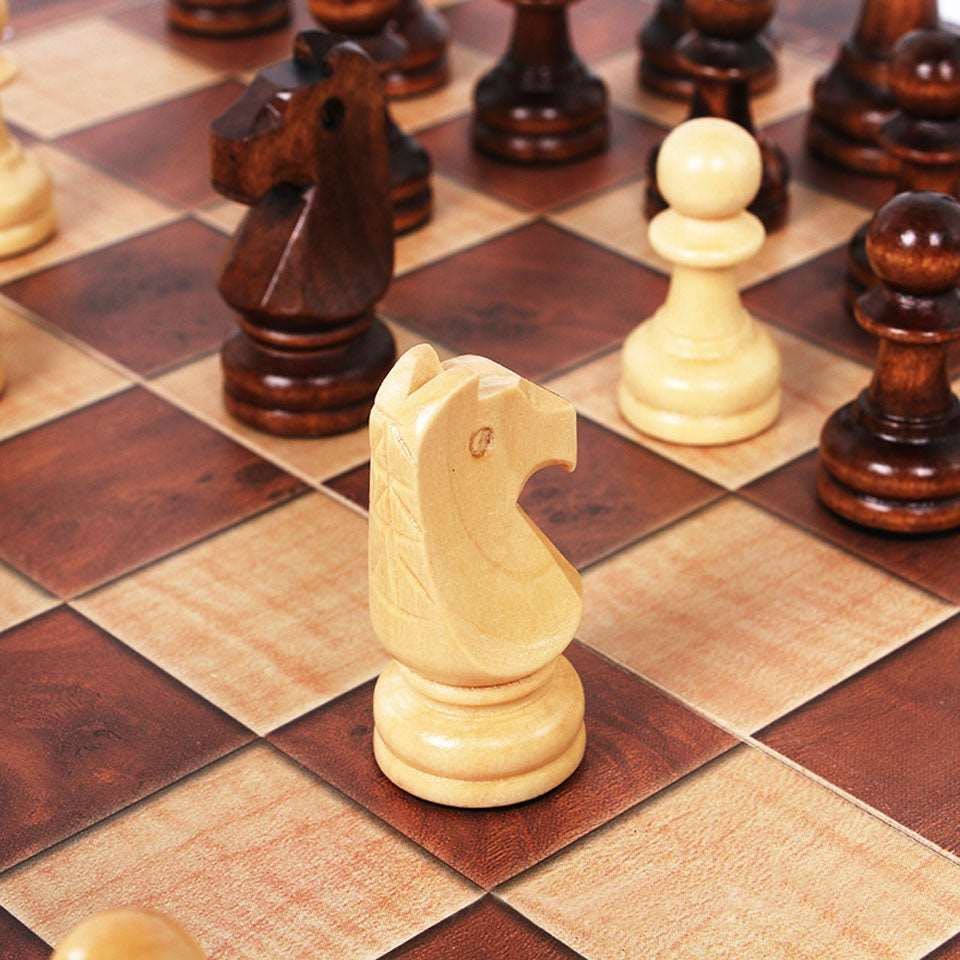 3 in 1 Chess Set Board Material