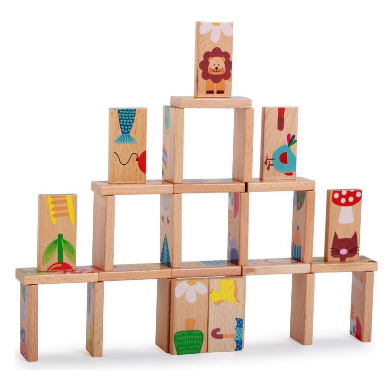 28 animal dominoes Elm dominoes