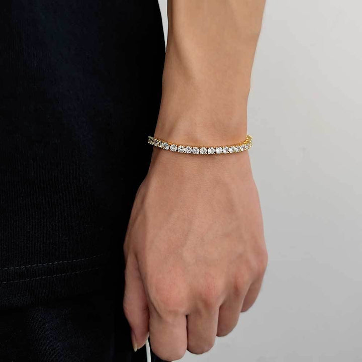 Zircon Bracelet Rhinestone-encrusted Jewelry - Jointcorp