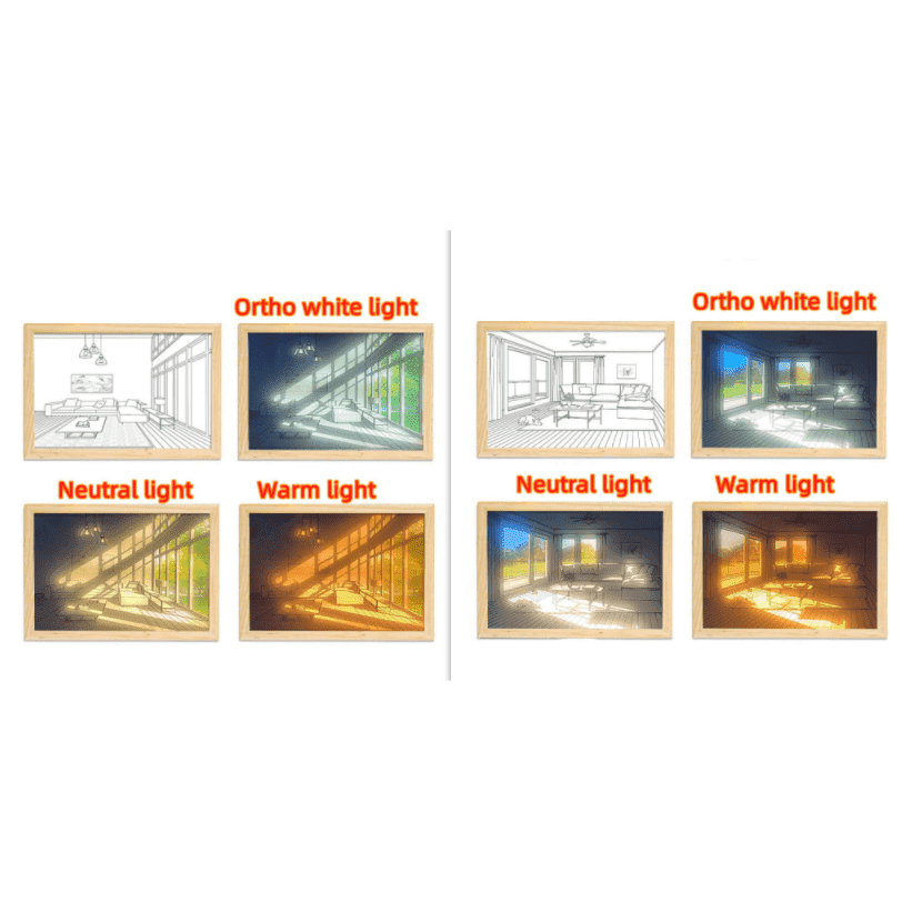 Illuminated Picture LED Decorative Light