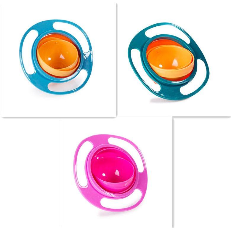 360 Rotate Universal Spill-proof Bowl Dishes