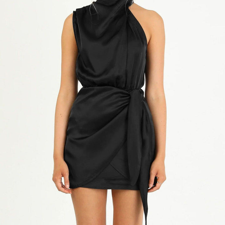 New Hanging Neck Senior Sense Of Satin Straps Slim Celebrity Dresses - Jointcorp