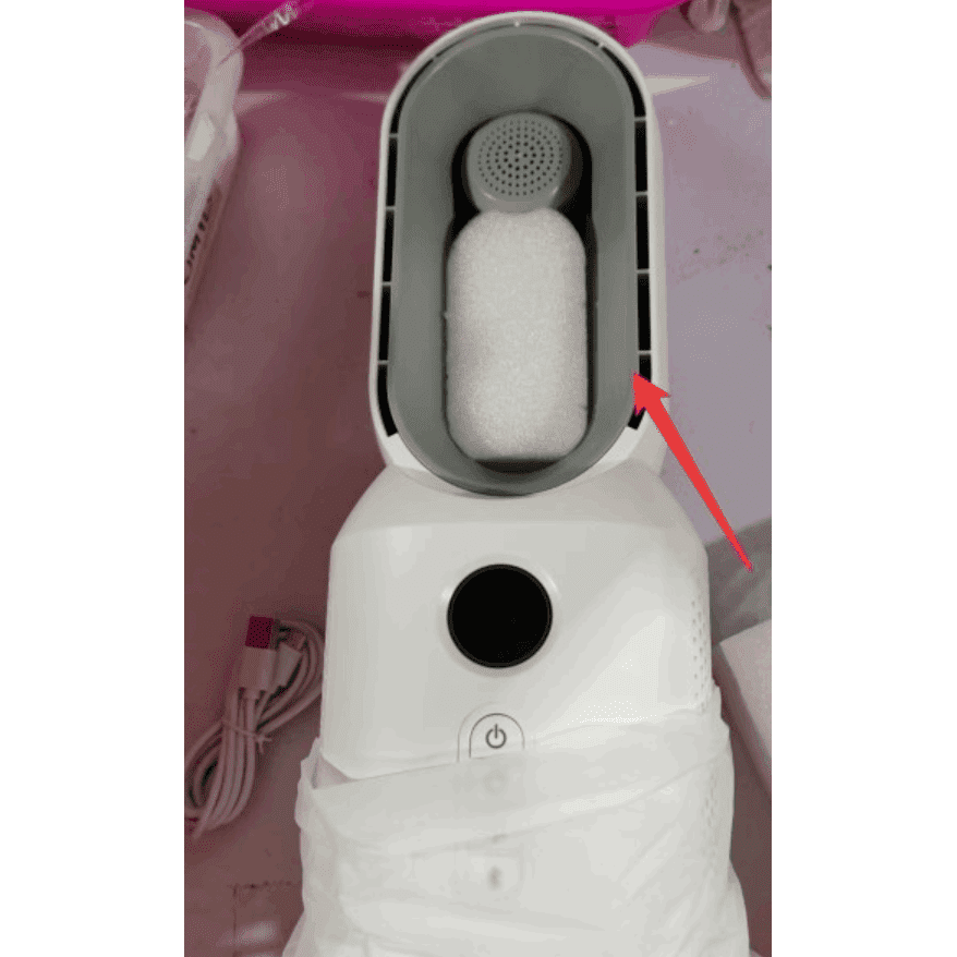 2023 New Multi-functional Bladeless Fan Bluetooth Speaker LED Night Light For Home Room Decoration