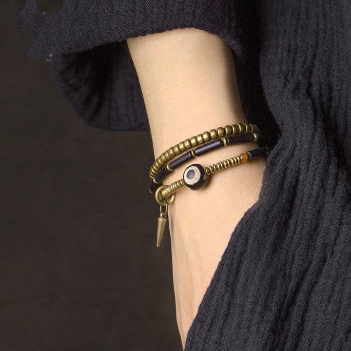 Multi Layered Personalized Bead Bracelet For Women - Jointcorp