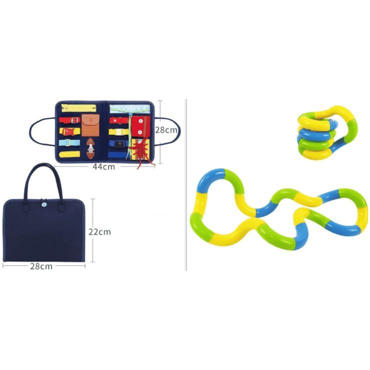 New Busy Book Children's Busy Board Dressing And Buttoning Learning Baby Early Education Preschool Sensory Learning Toy