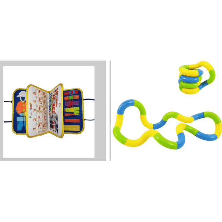 New Busy Book Children's Busy Board Dressing And Buttoning Learning Baby Early Education Preschool Sensory Learning Toy