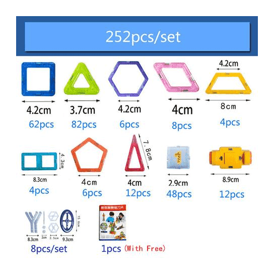 Mini Magnetic Piece Educational Toys