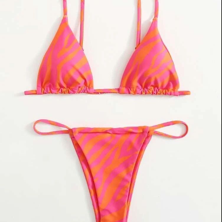 European And American Women's Three-piece Swimsuit