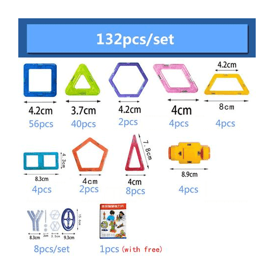 Mini Magnetic Piece Educational Toys