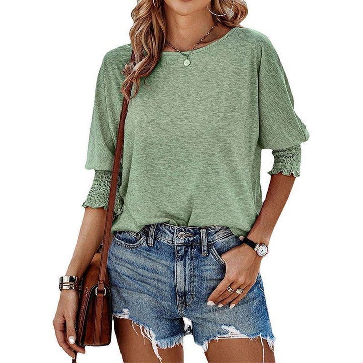 Women's Stylish Loose Round Neck T-shirt